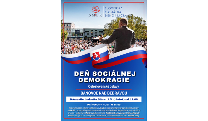 Deň sociálnej demokracie Bánovce nad Bebravou