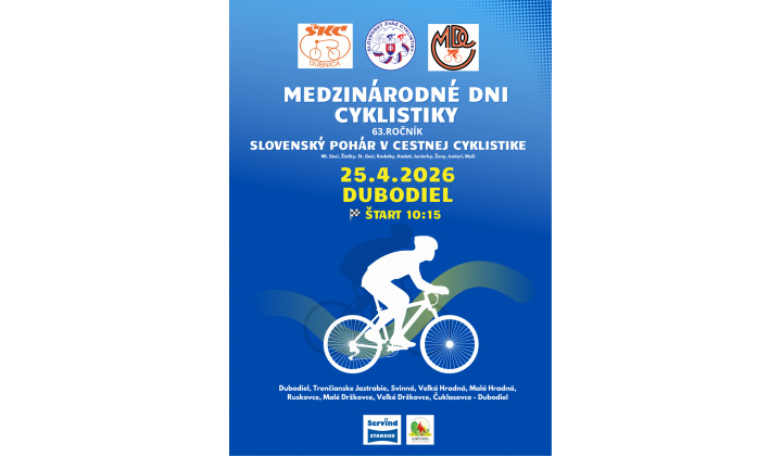 Dobrovoľníci - Cyklistické preteky 25.04.2026
