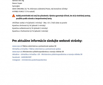 Aktuality / EPIDÉMIA SLAK - aktuálne informácie hlavného veterinára SR a bulletin s informáciami - foto