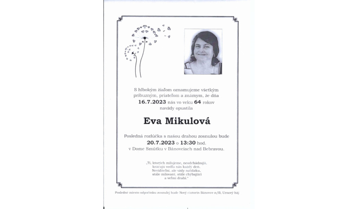 Eva Mikulová