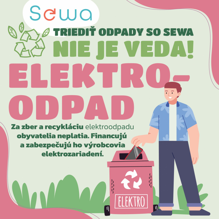 ELEKTROODPAD - triedenie