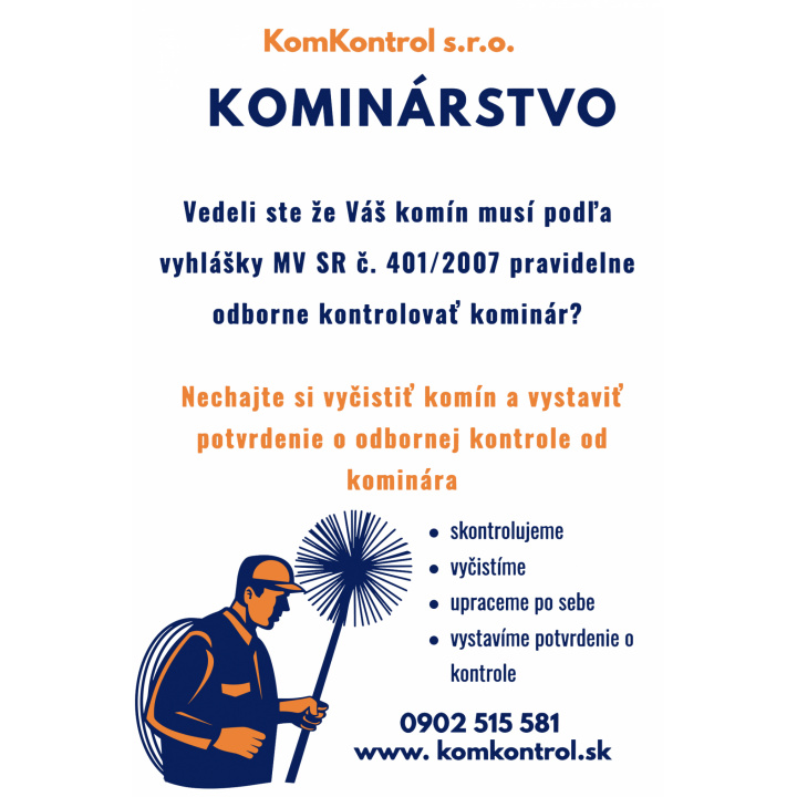 Kominár v našej obci
