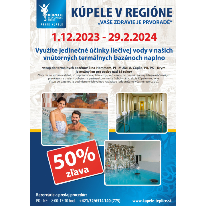 Kúpele v regióne 