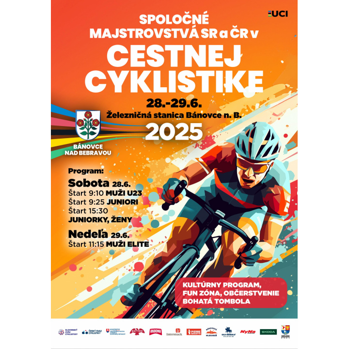 Majstrovská SR a ČR v cestnej cyklistike - OBMEDZENIA PREMÁVKY AJ PRE NAŠU OBEC