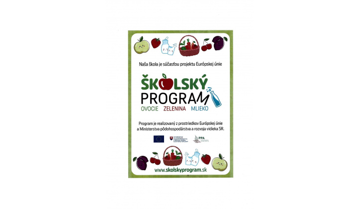 Materská škola - súčasť projektu Európskej únie