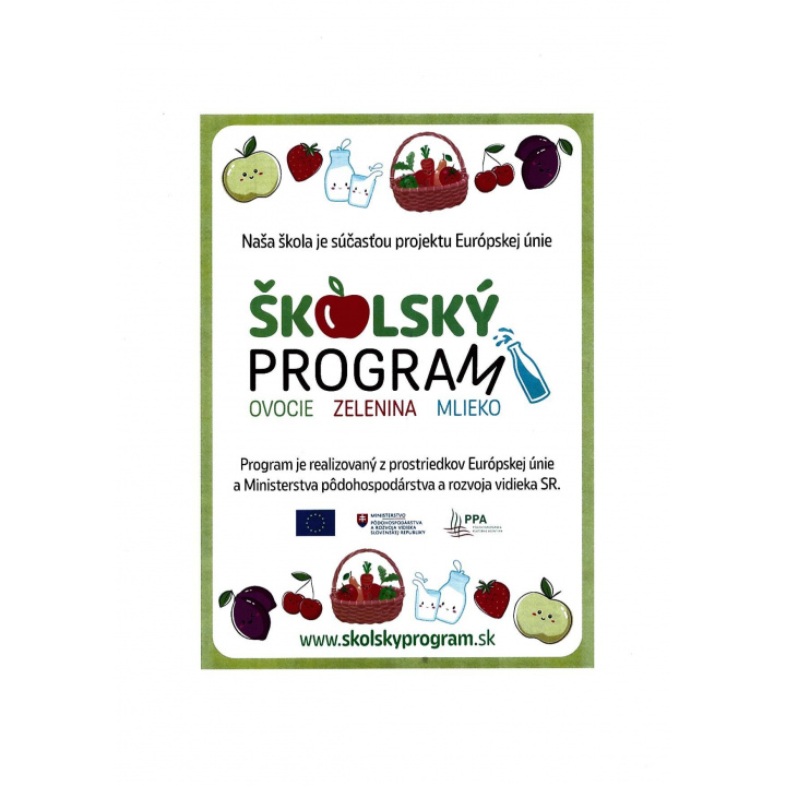 Materská škola - súčasť projektu Európskej únie