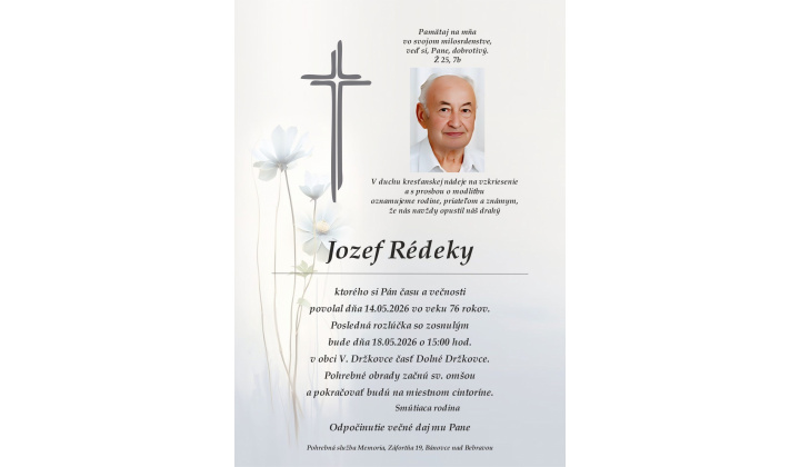 PARTE p. Jozef Rédeky
