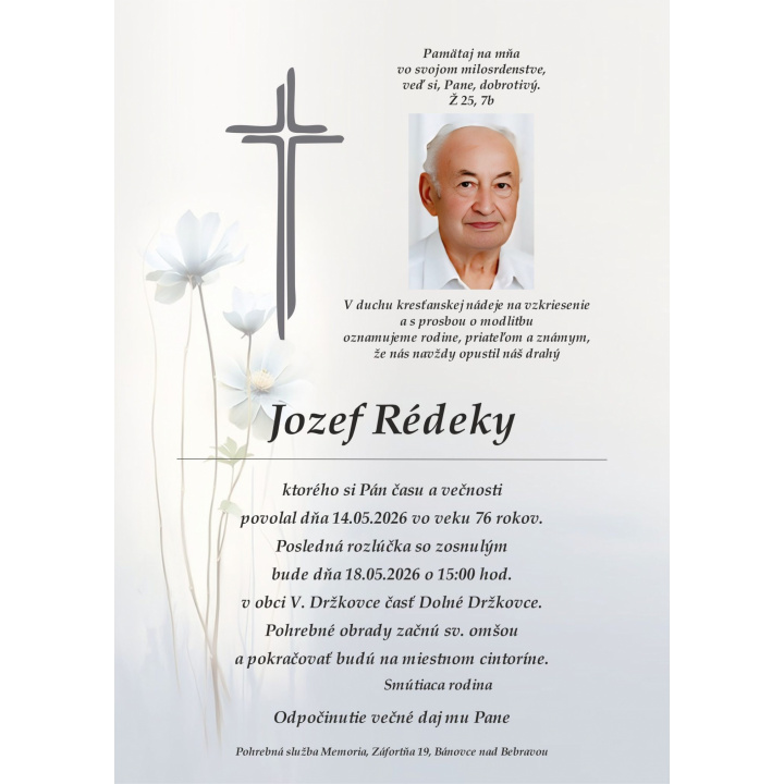 PARTE p. Jozef Rédeky