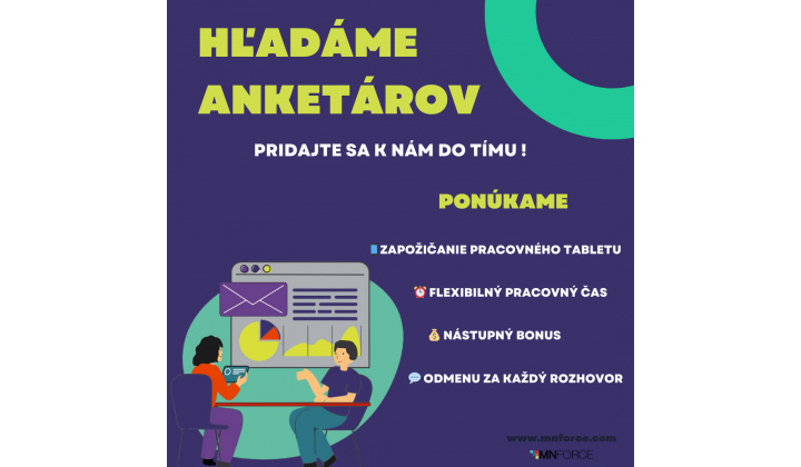 Ponuka práce - anketári