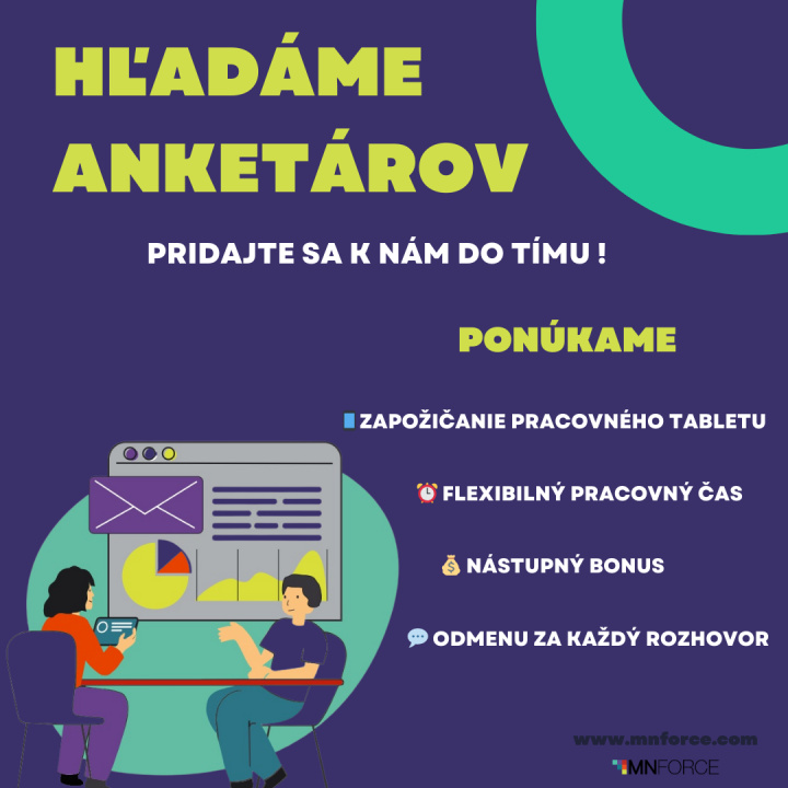 Ponuka práce - anketári
