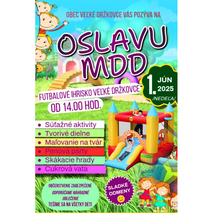 POZVÁNKA - OSLAVA MDD 1.6.2024