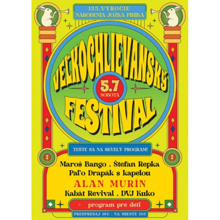 POZVÁNKA - VeľkoChlievanský festival 5.7.2025