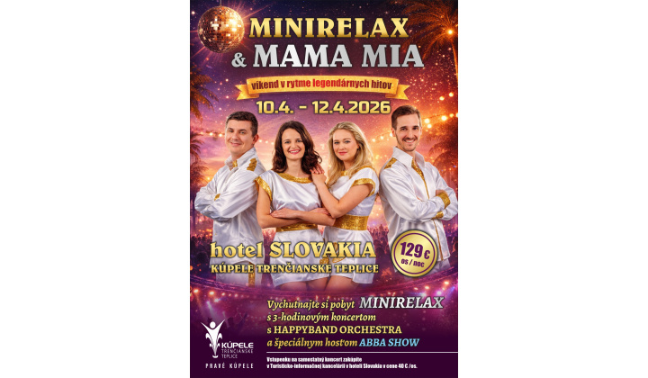 Špeciálny pobyt v Kúpeľoch Trenčianske Teplice