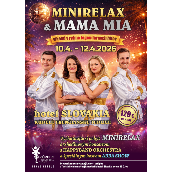 Špeciálny pobyt v Kúpeľoch Trenčianske Teplice