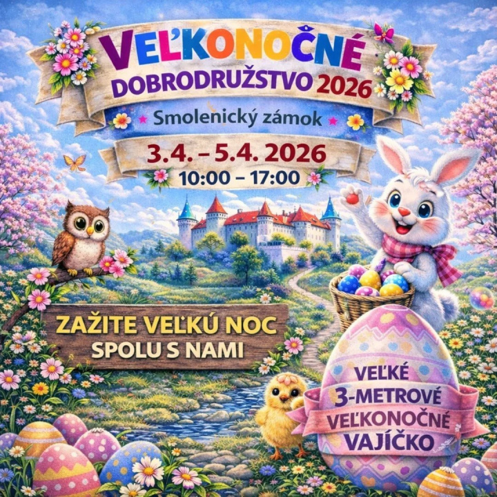 Veľkonočné dobrodružstvo 2026 - Smolenický zámok