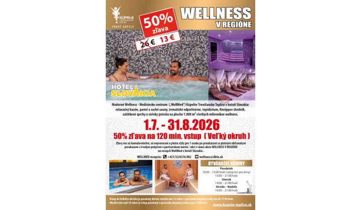 Wellness v regióne 