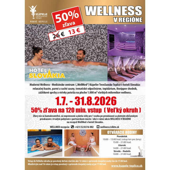 Wellness v regióne 